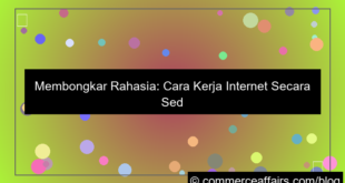 cara kerja internet secara sederhana