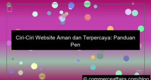 ciri ciri website aman dan terpercaya