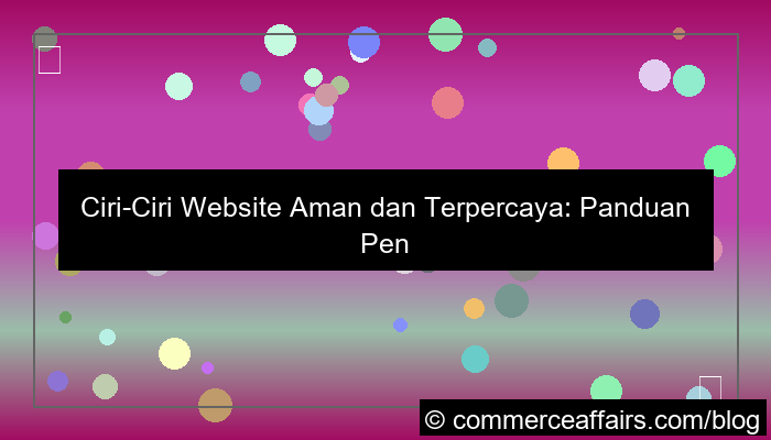 ciri ciri website aman dan terpercaya
