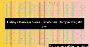 gambar dampak negatif bermain game berlebihan