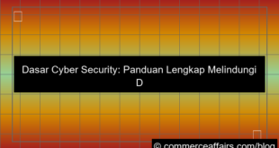 dasar cyber security