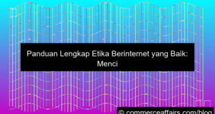 visual etika berinternet yang baik