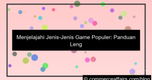 grafik jenis jenis game populer