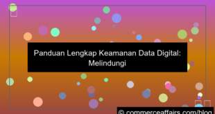 ilustrasi keamanan data digital