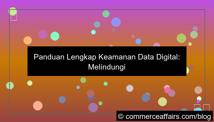 ilustrasi keamanan data digital
