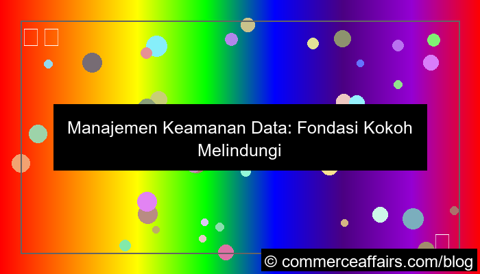 grafik manajemen keamanan data