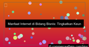 manfaat internet di bidang bisnis