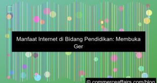 ilustrasi manfaat internet di bidang pendidikan