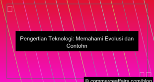 grafik pengertian teknologi dan contohnya