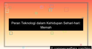 visual peran teknologi dalam kehidupan sehari hari