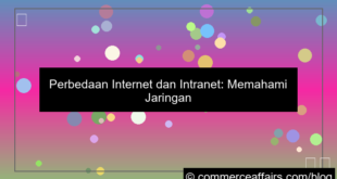 ilustrasi perbedaan internet dan intranet