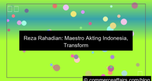 grafik Reza Rahadian