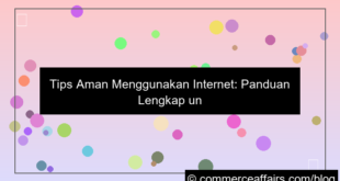 visual tips aman menggunakan internet